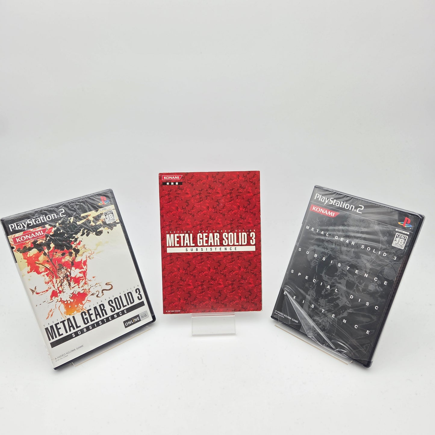 Metal Gear Solid 3 Subsistence - Playstation 2 JAP