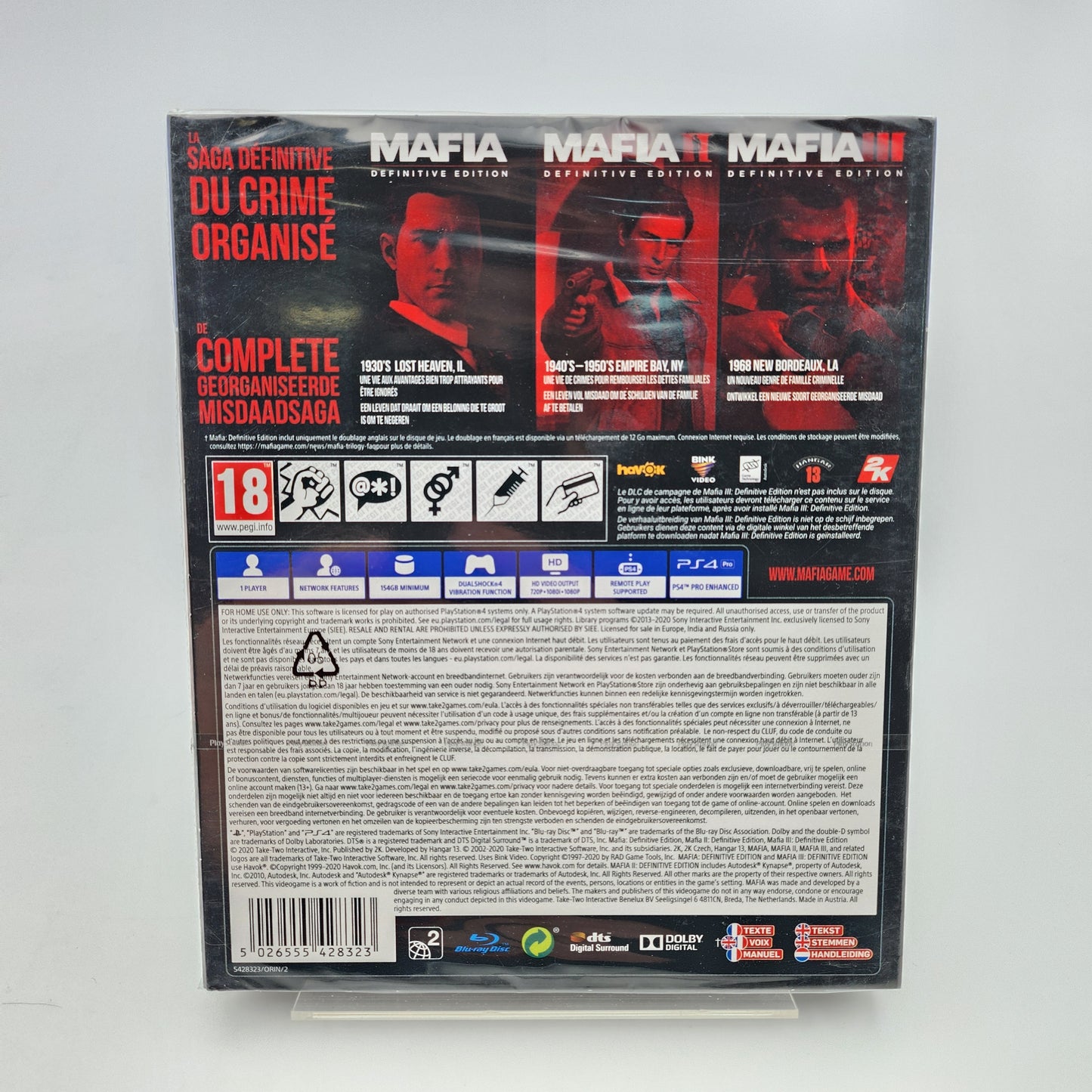 Mafia Trilogy - Playstation 4 [NEUF]