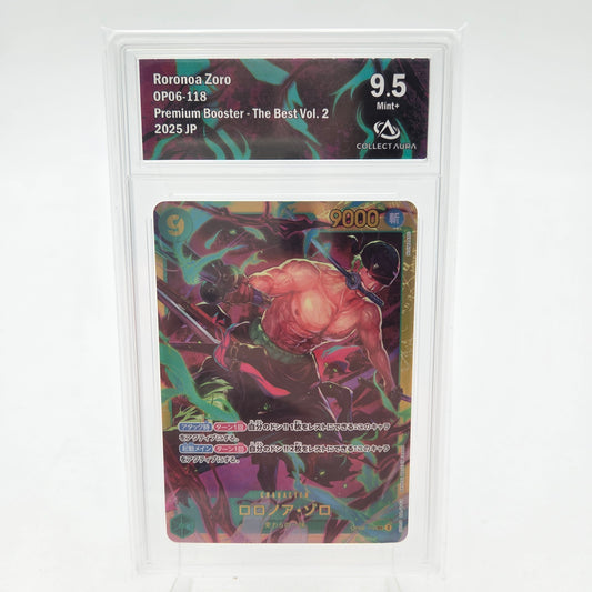 RORONOA ZORO SEC (OP06-118) - CollectAura 9.5
