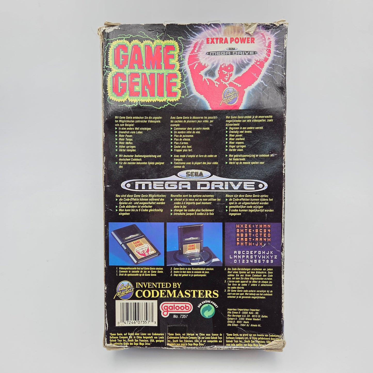 Game Genie - Mega Drive