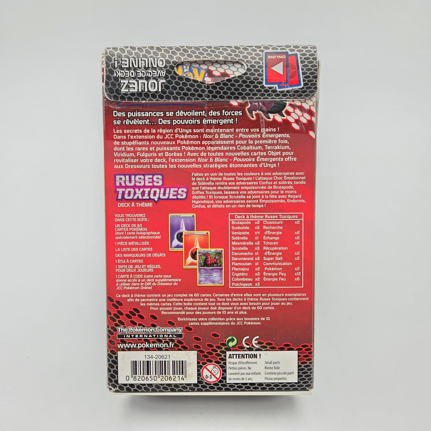 Pokémon - Black &amp; White Emerging Powers Deck | FR