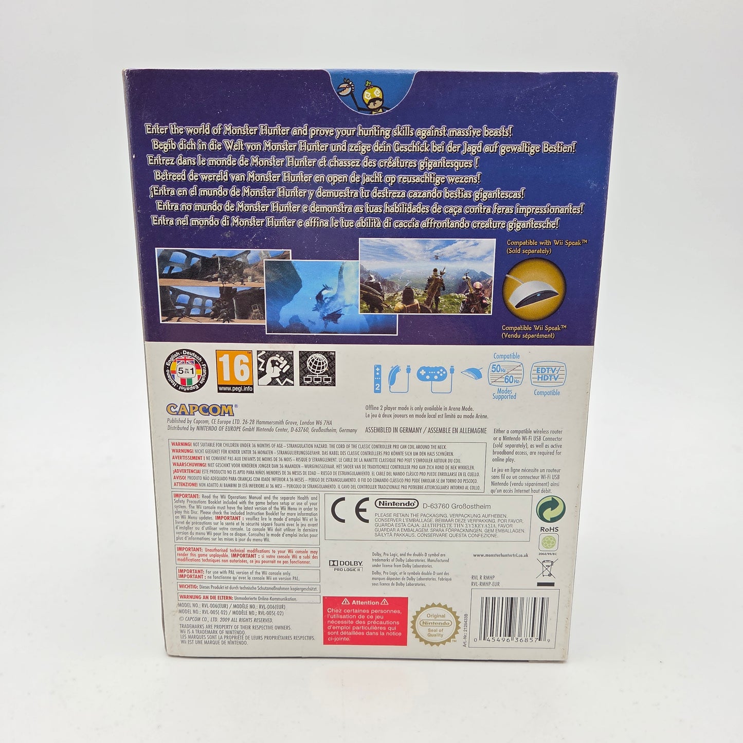 Monster Hunter Tri Classic Controller Pro Pack - Nintendo Wii