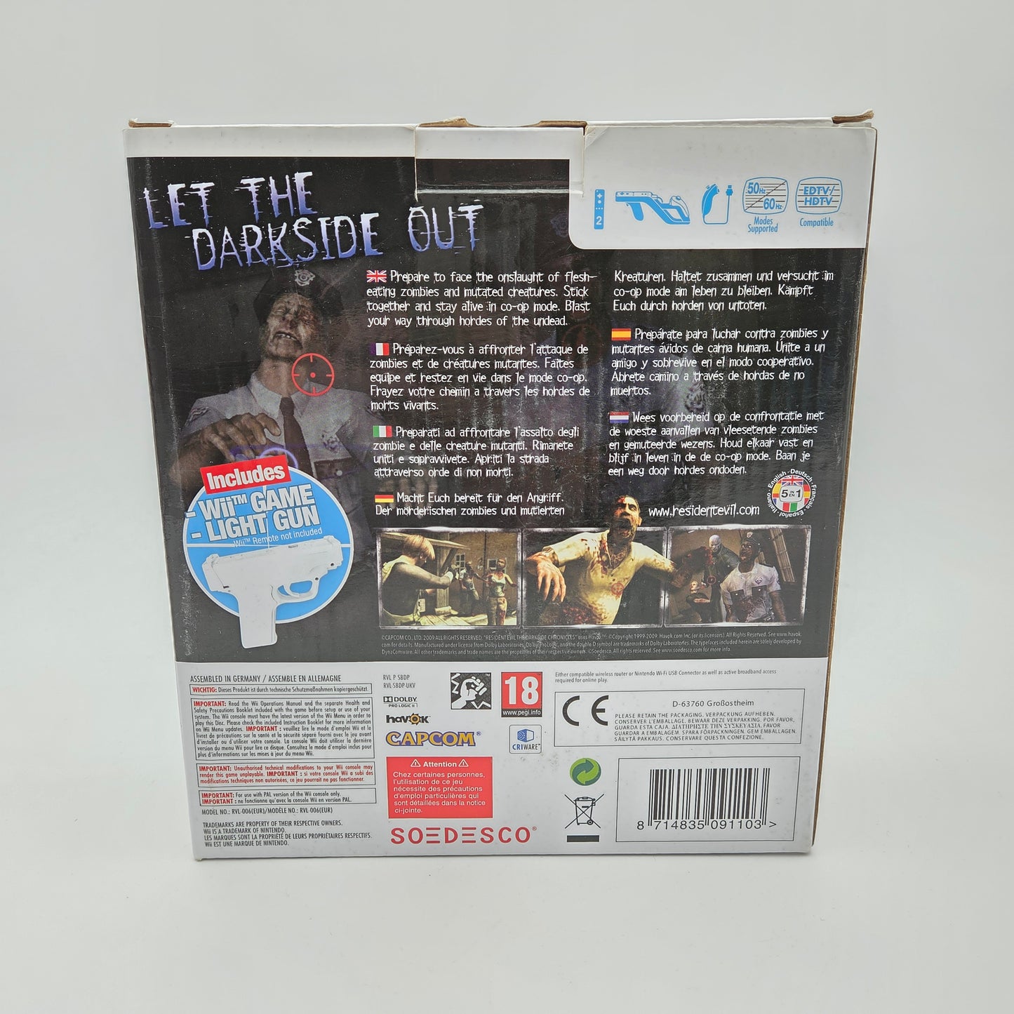 Resident Evil The Darkside Chronicles - Nintendo Wii