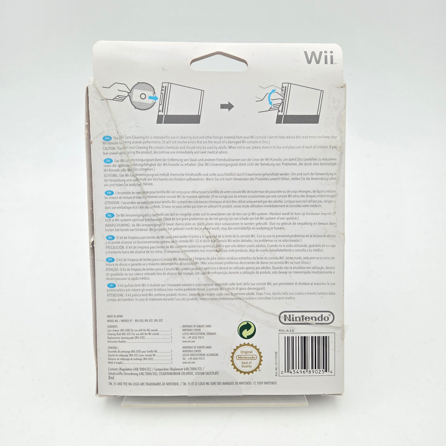 Lens Cleaning Kit - Nintendo Wii
