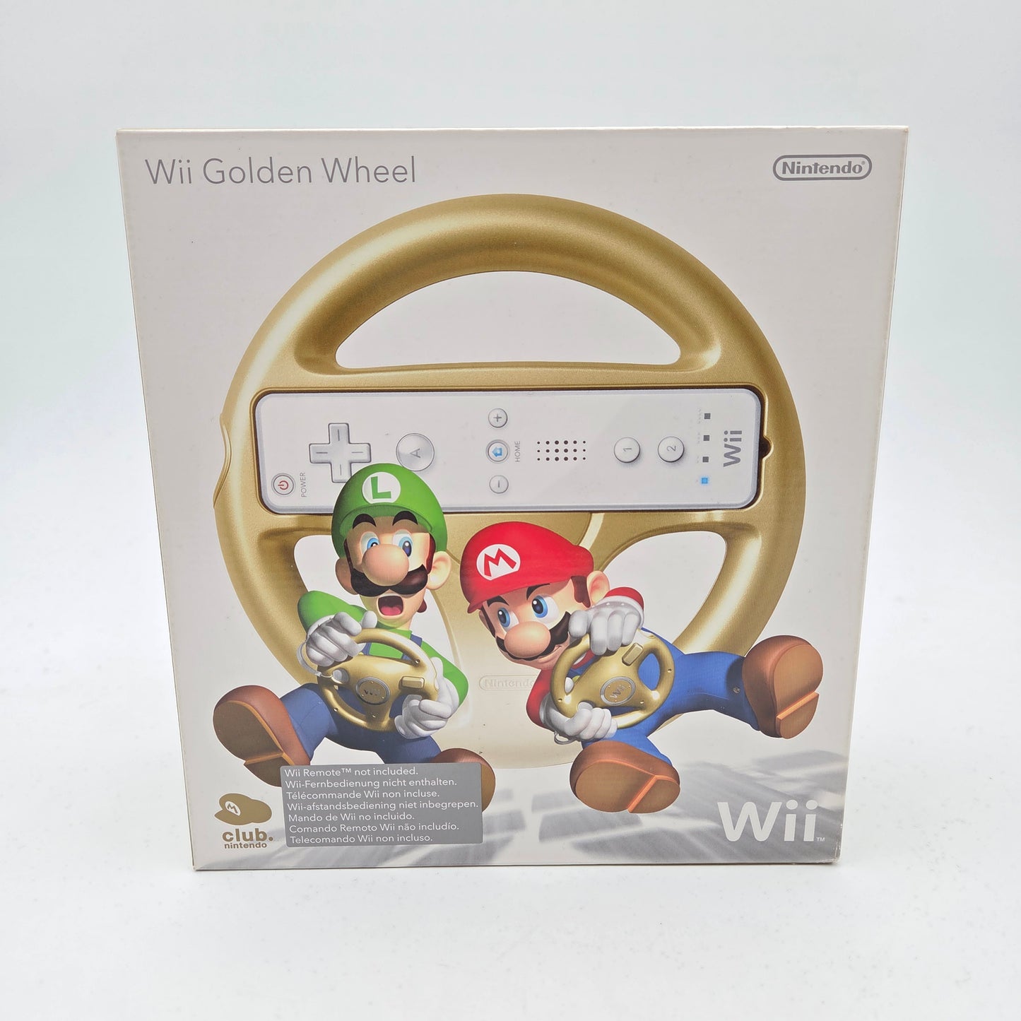 Wii Golden Wheel Club Nintendo - Nintendo Wii