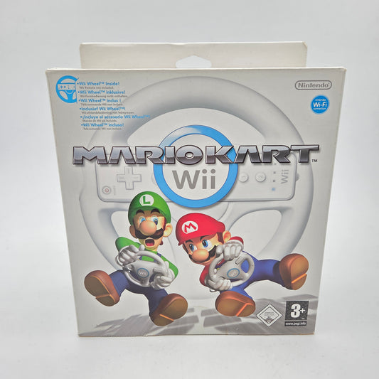 Mario Kart + Steering Wheel - Nintendo Wii