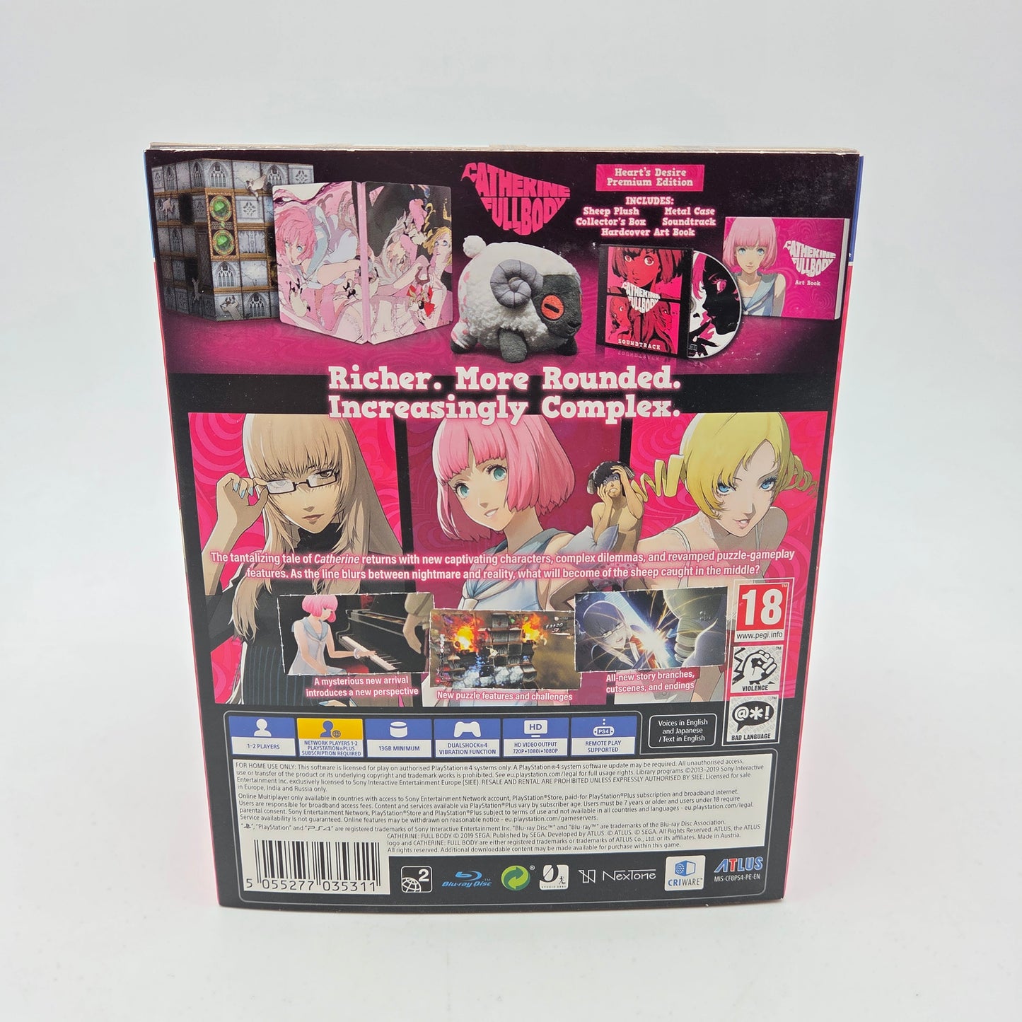 Catherine Fullbody Heart's Desire Premium Edition - Playstation 4