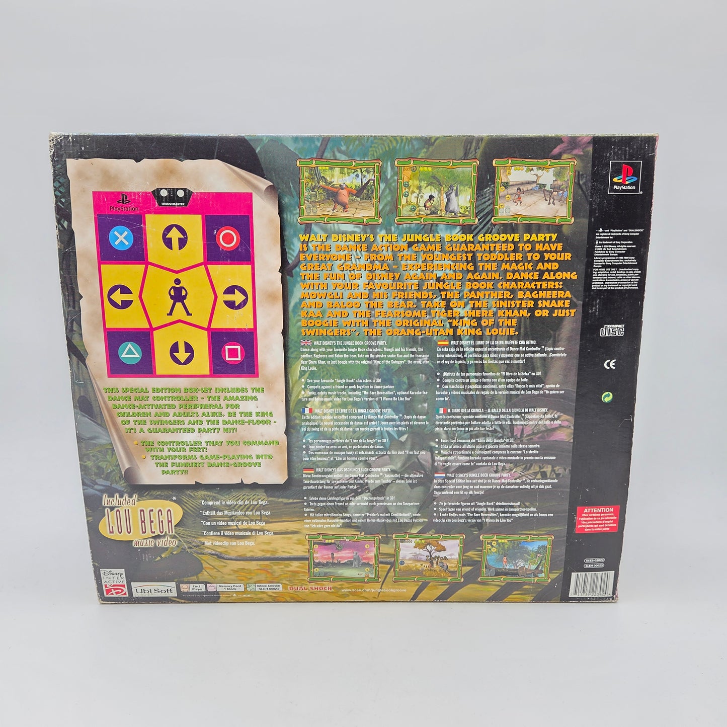 The Jungle Book + Dance Mat Controller - Playstation 1
