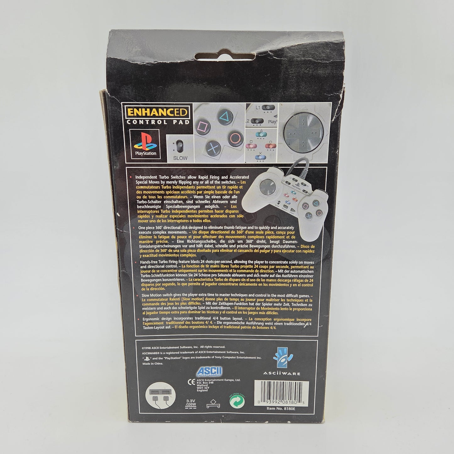 Enhanced Control Pad - Playstation 1