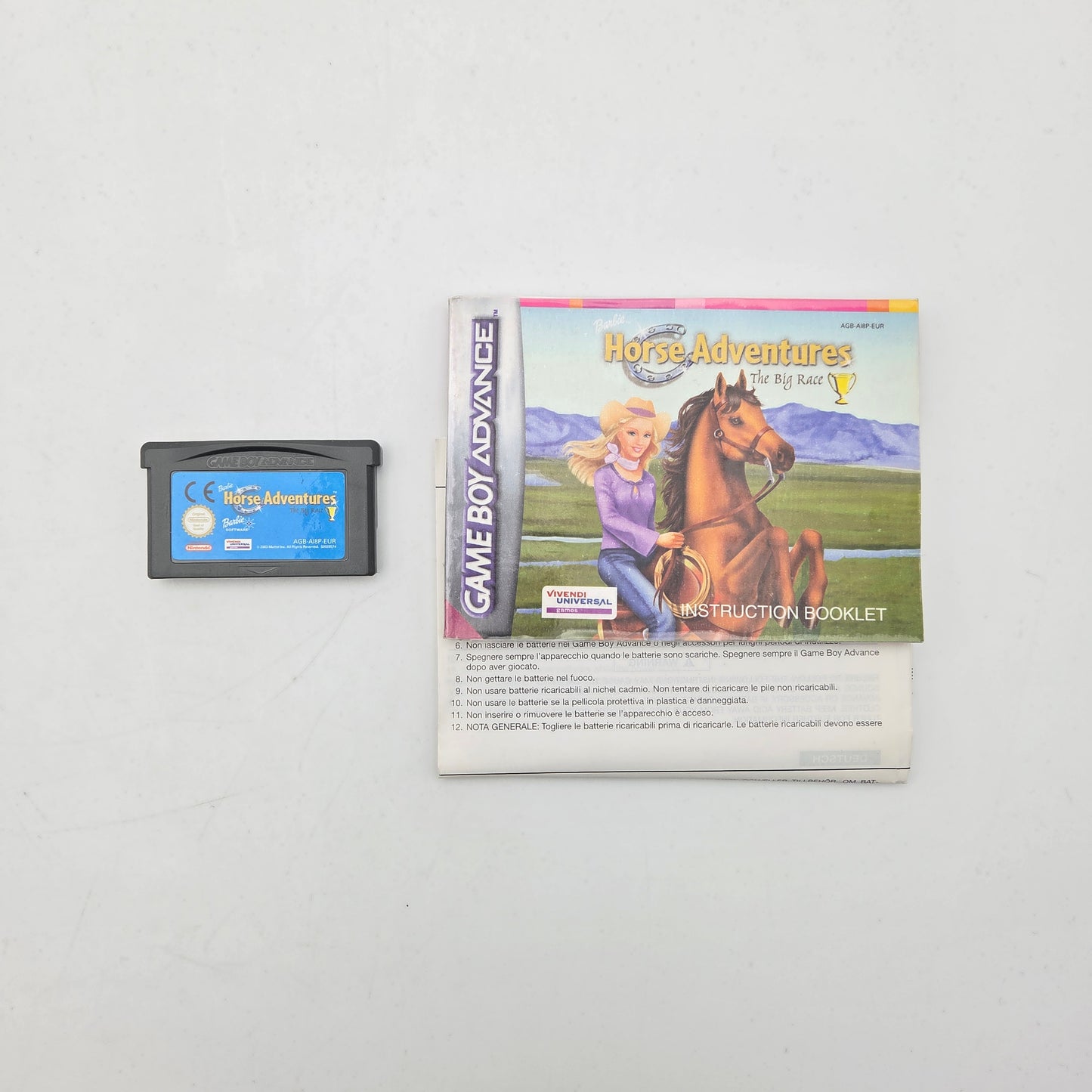 Barbie Horse Adventures - Gameboy Advance