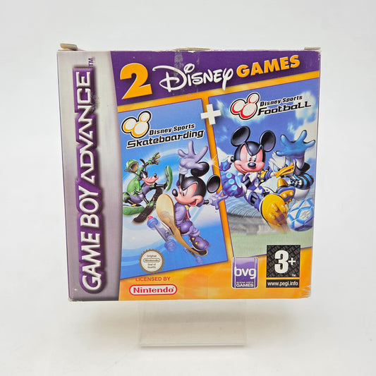 Disney Sports Skateboarding + Football - Gameboy Advance