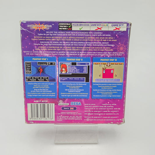 Phantasy Star Collection - Gameboy Advance