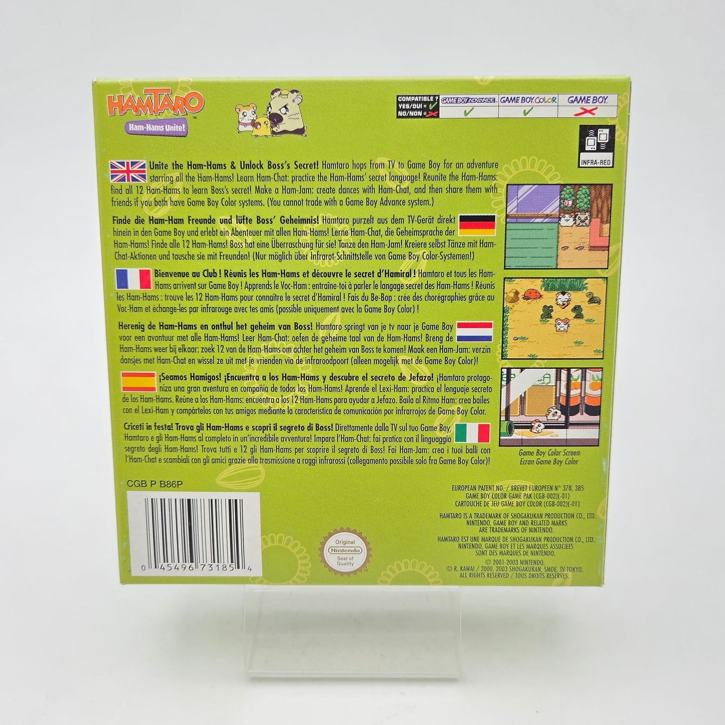 Hamtaro Ham-Hams Unite - Gameboy Color