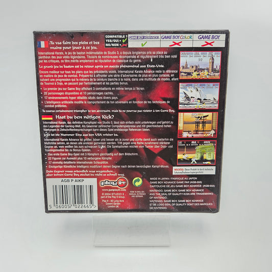 International Karate Advanced - Gameboy Advance