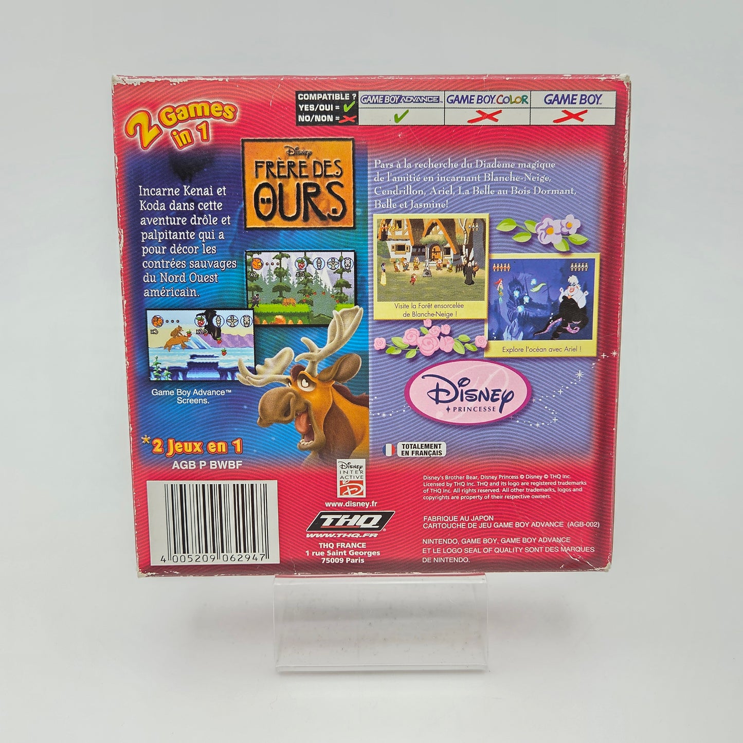Brother Bear and Disney Princess - Game Boy Advance