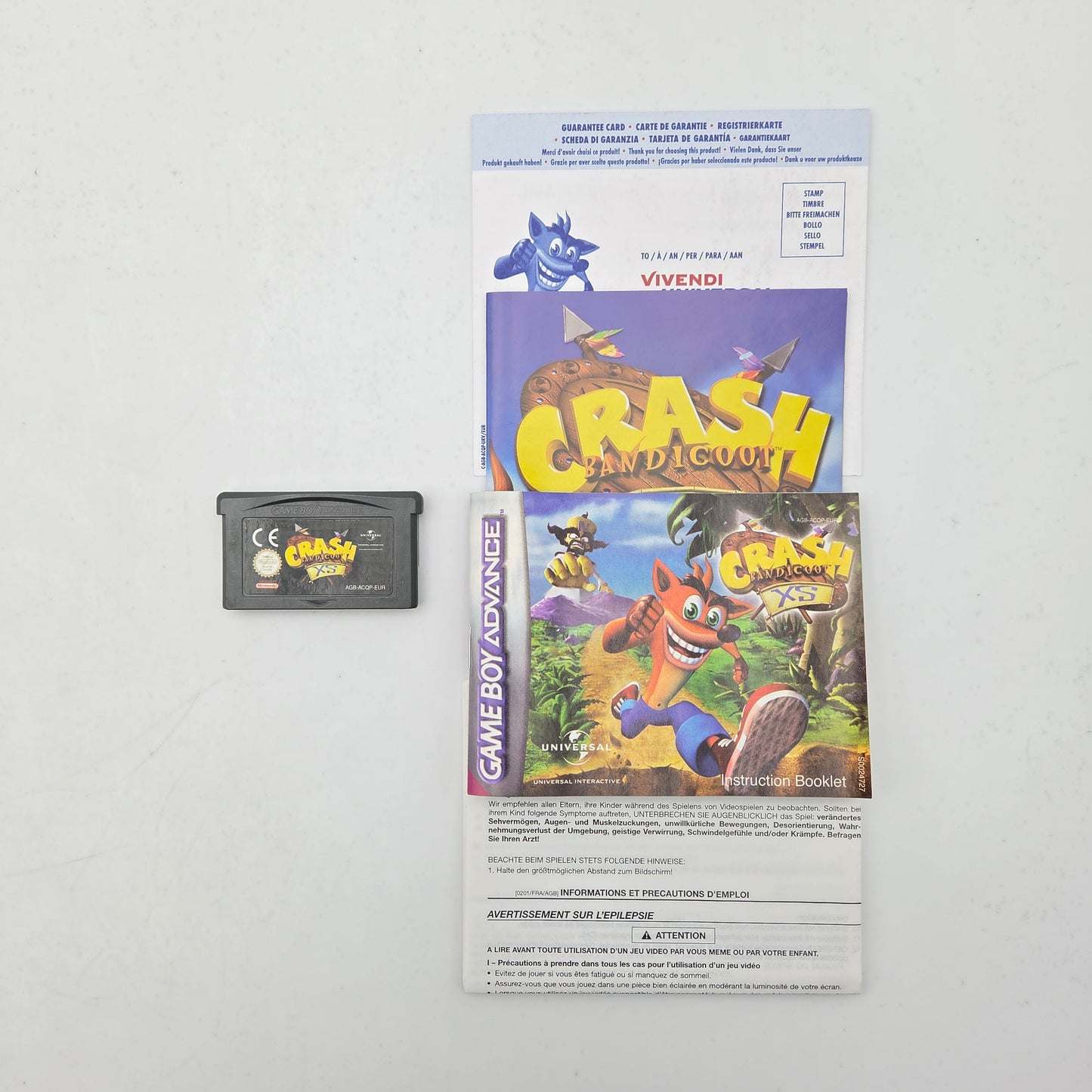 Crash Bandicoot XS - Gameboy Advance