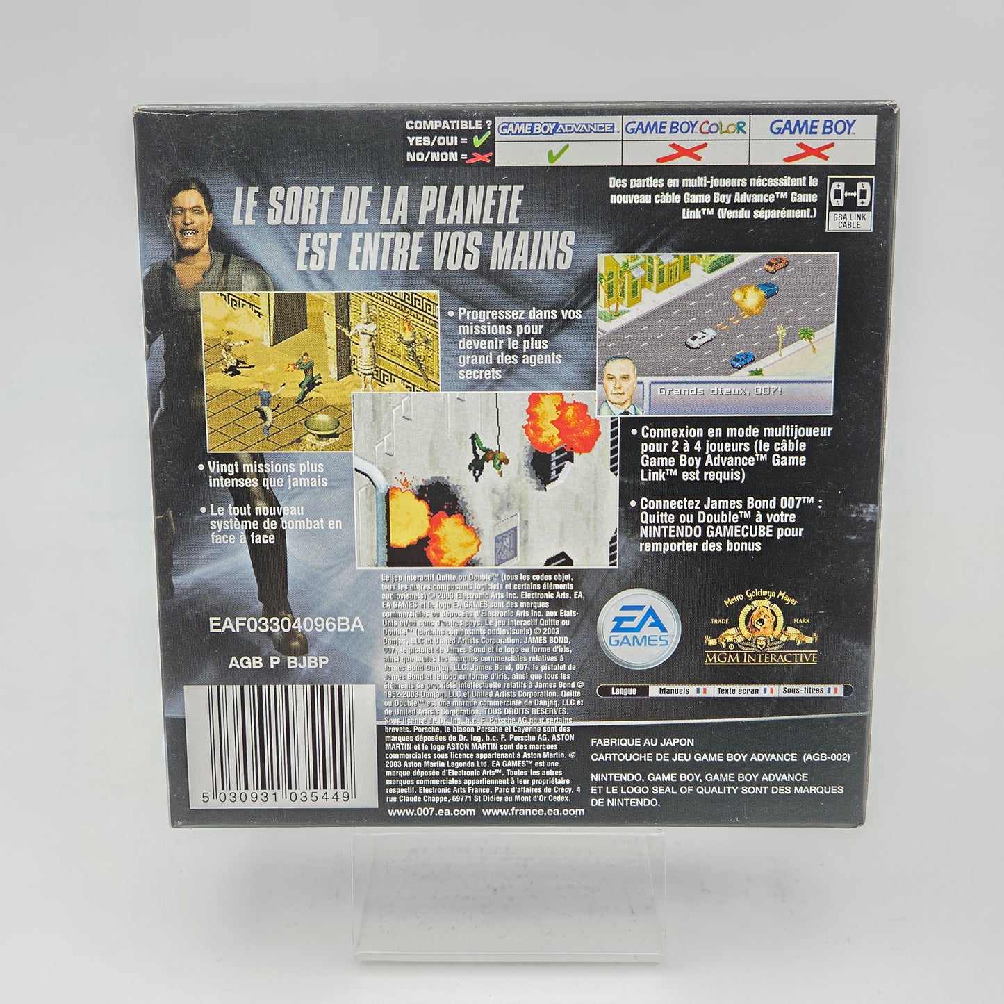 007 Double or Nothing - Game Boy Advance