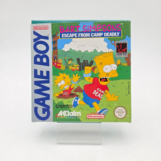 Bart Simpsons Escape From Camp Deadly - Gameboy