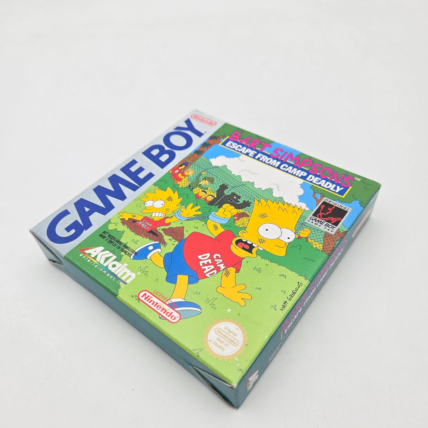 Bart Simpsons Escape From Camp Deadly - Gameboy