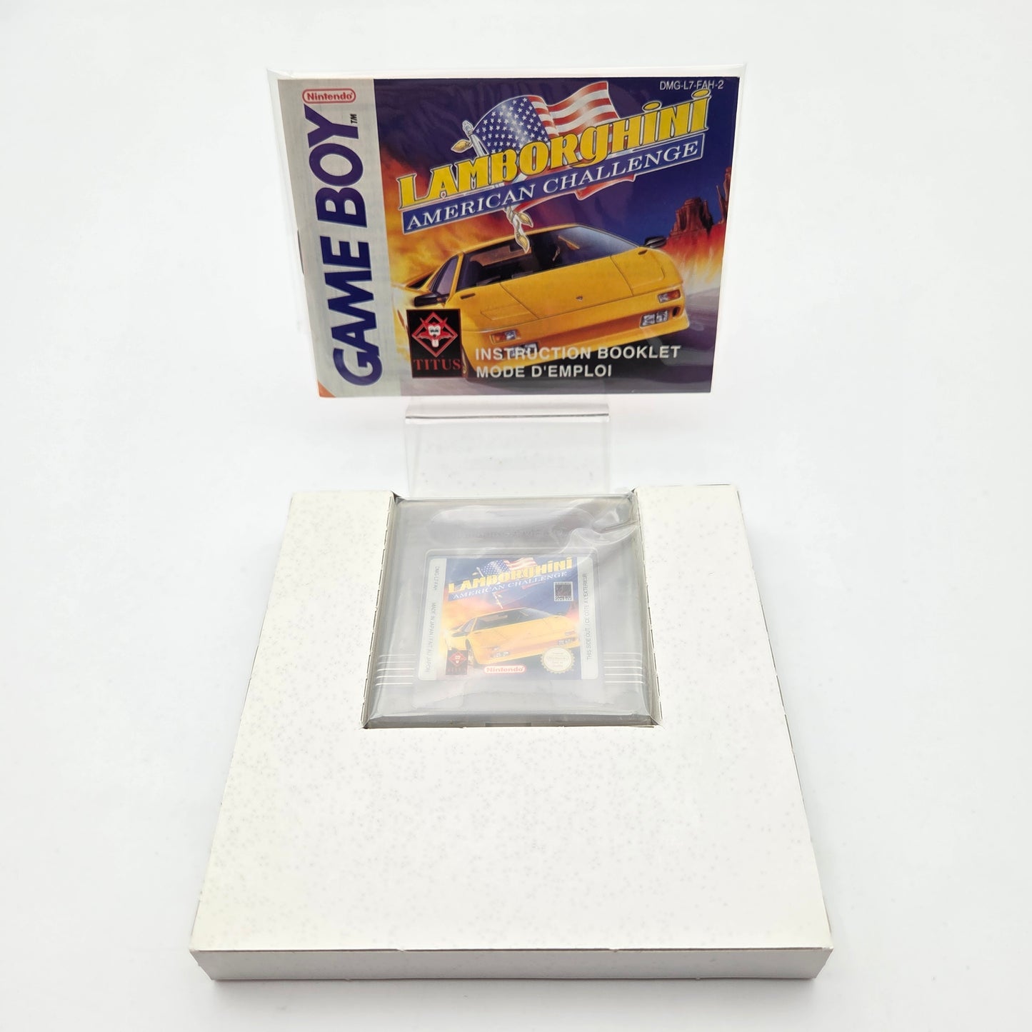 Lamborghini American Challenge - Gameboy