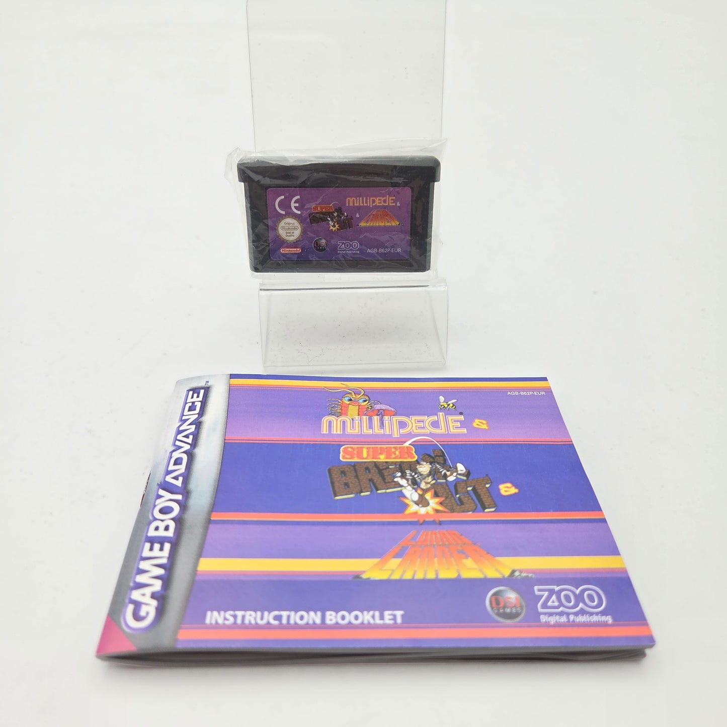 MILLIPEDE + SUPER BREAKOUT + LUNAR LANDER - Gameboy Advance