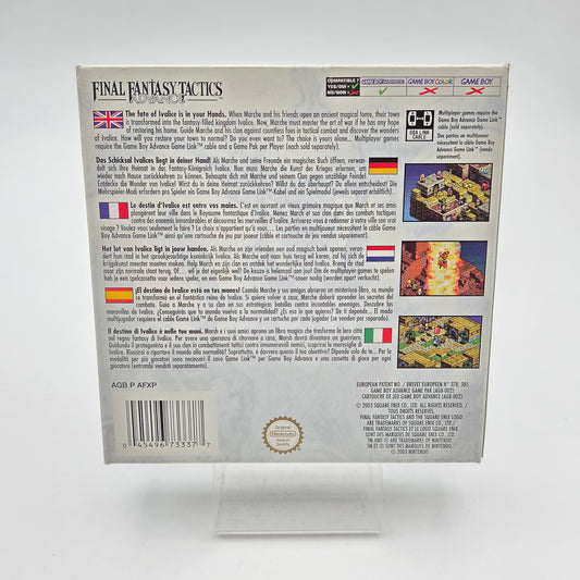 Final Fantasy Tactics Advance - Gameboy Advance