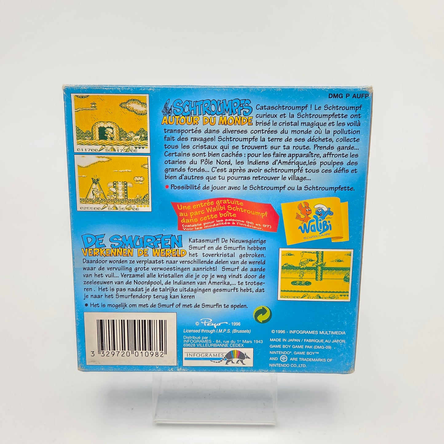 The Smurfs Around the World - Game Boy