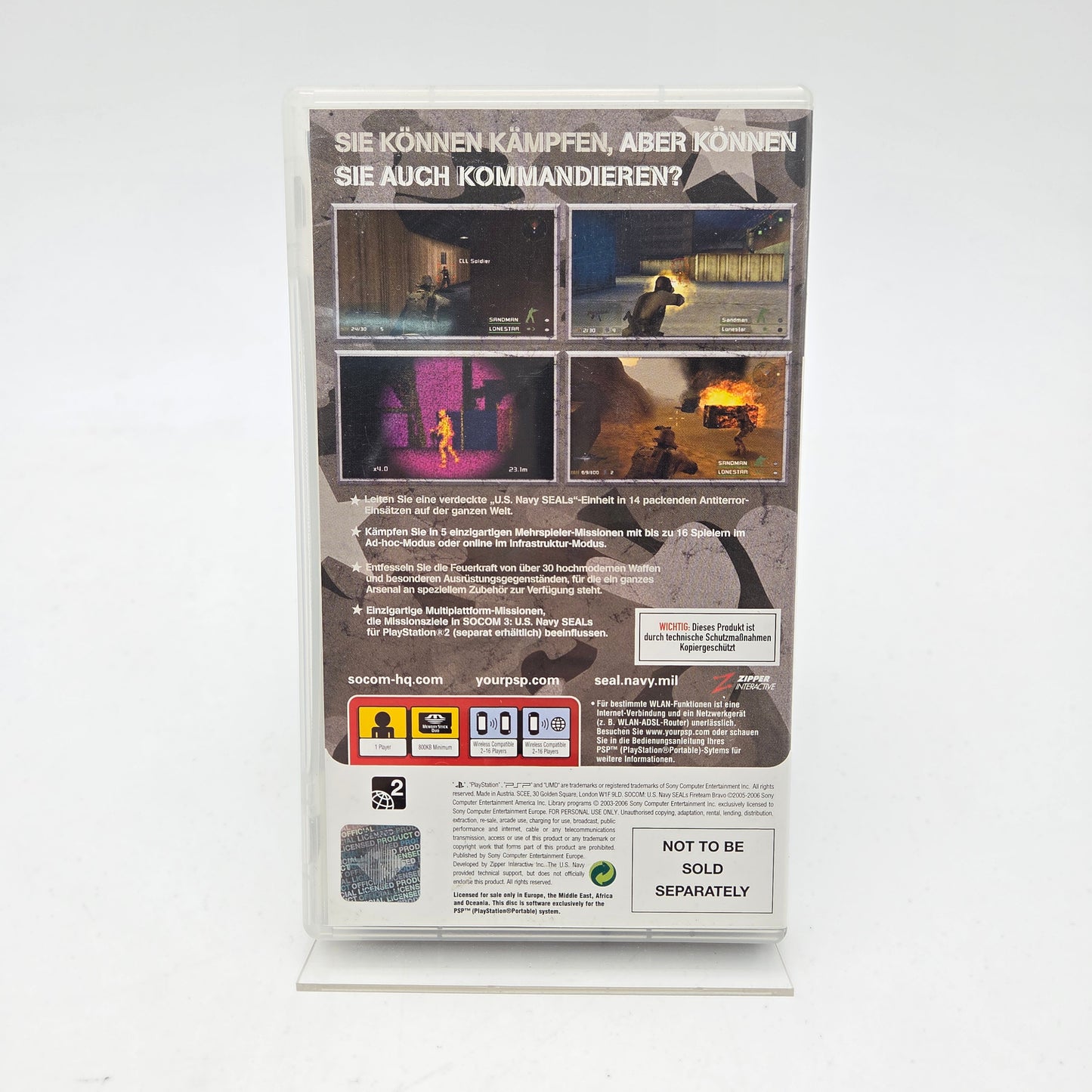 Socom Fireteam Bravo - Playstation Portable