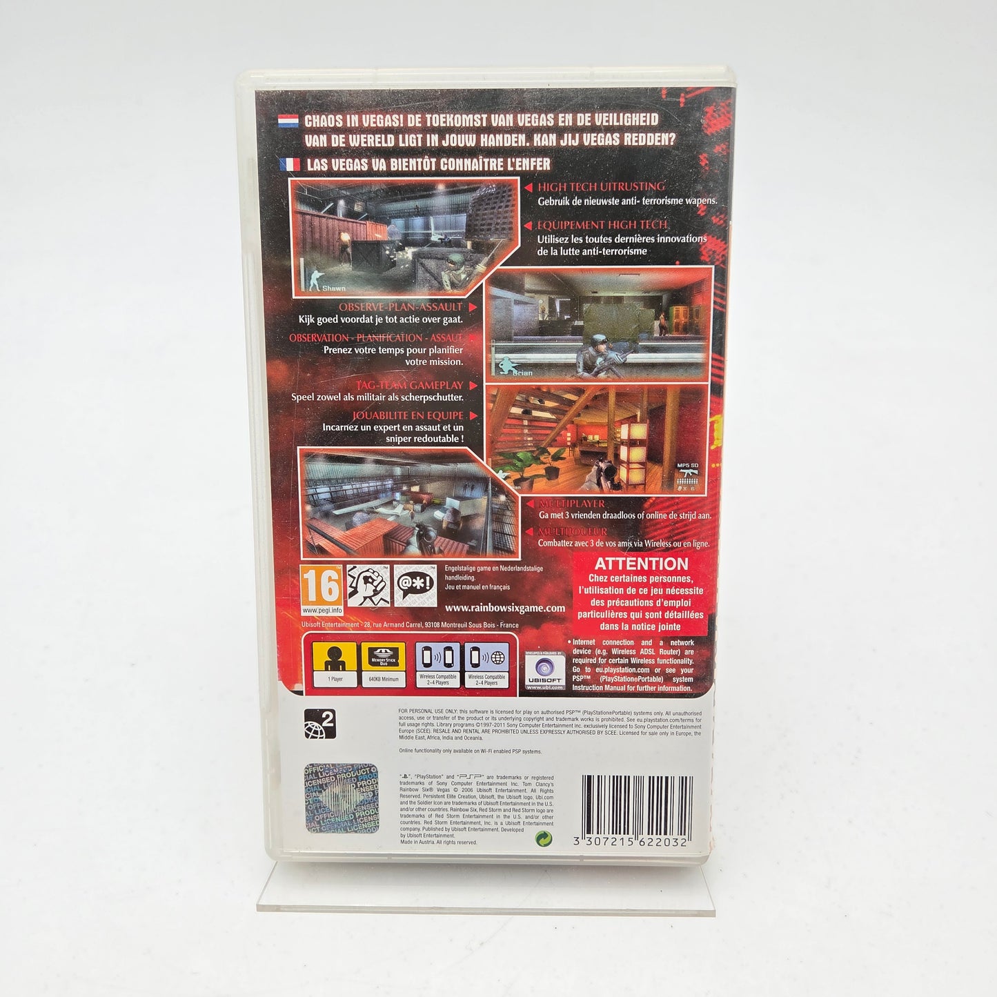 Rainbow Six Vegas - Playstation Portable