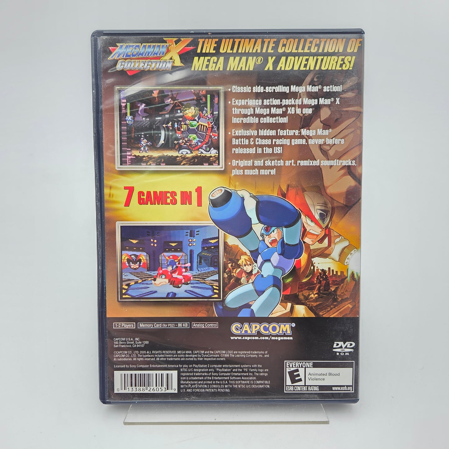 Mega Man X Collection - Playstation 2 NTSC