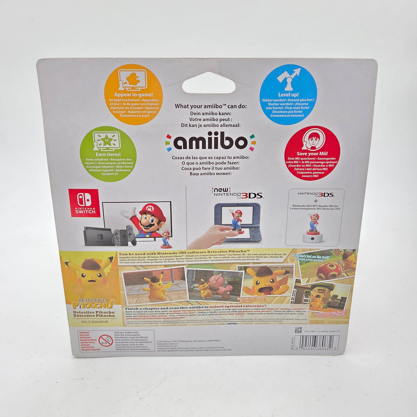 Amiibo Pikachu - Detective Pikachu