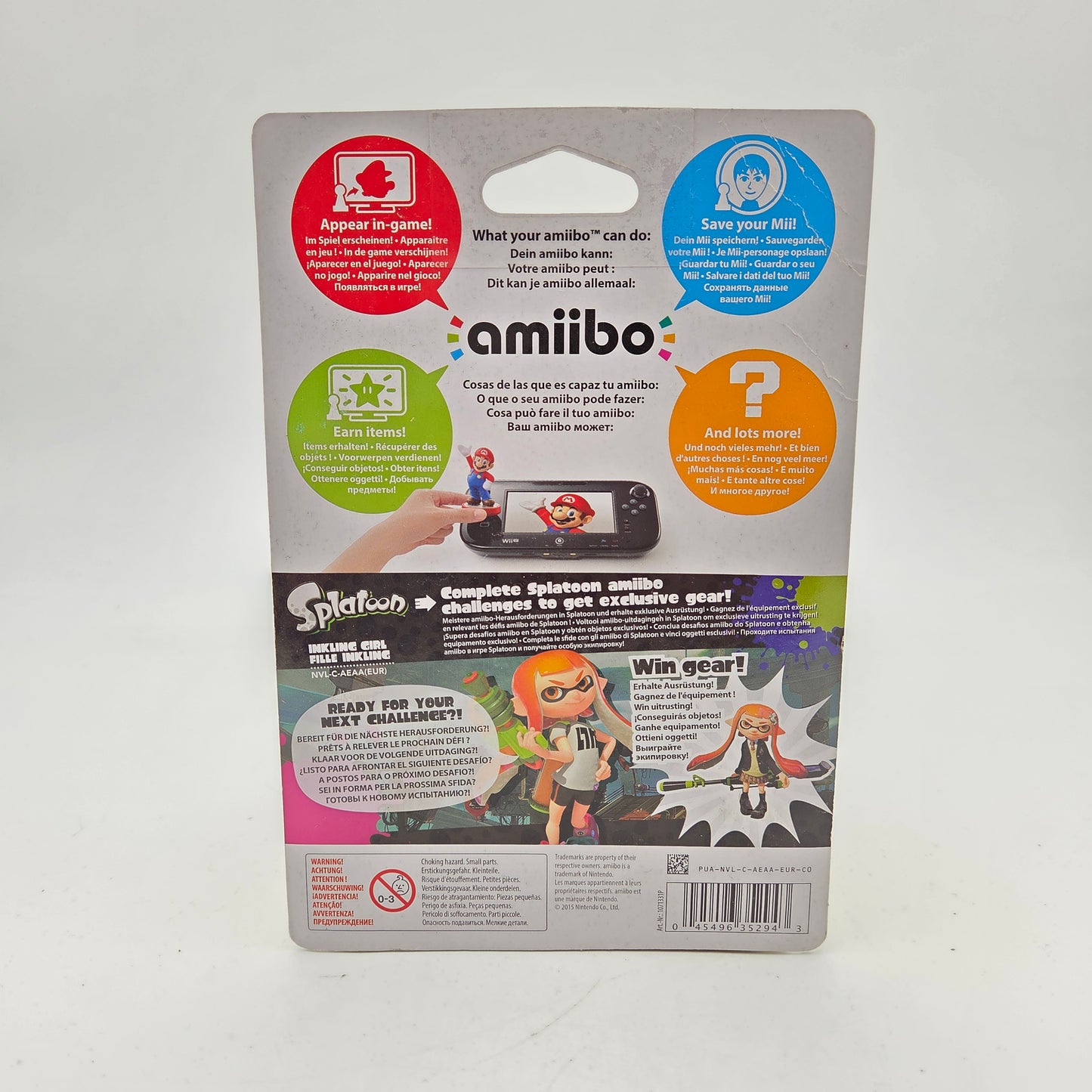 Amiibo Inkling Girl - Splatoon