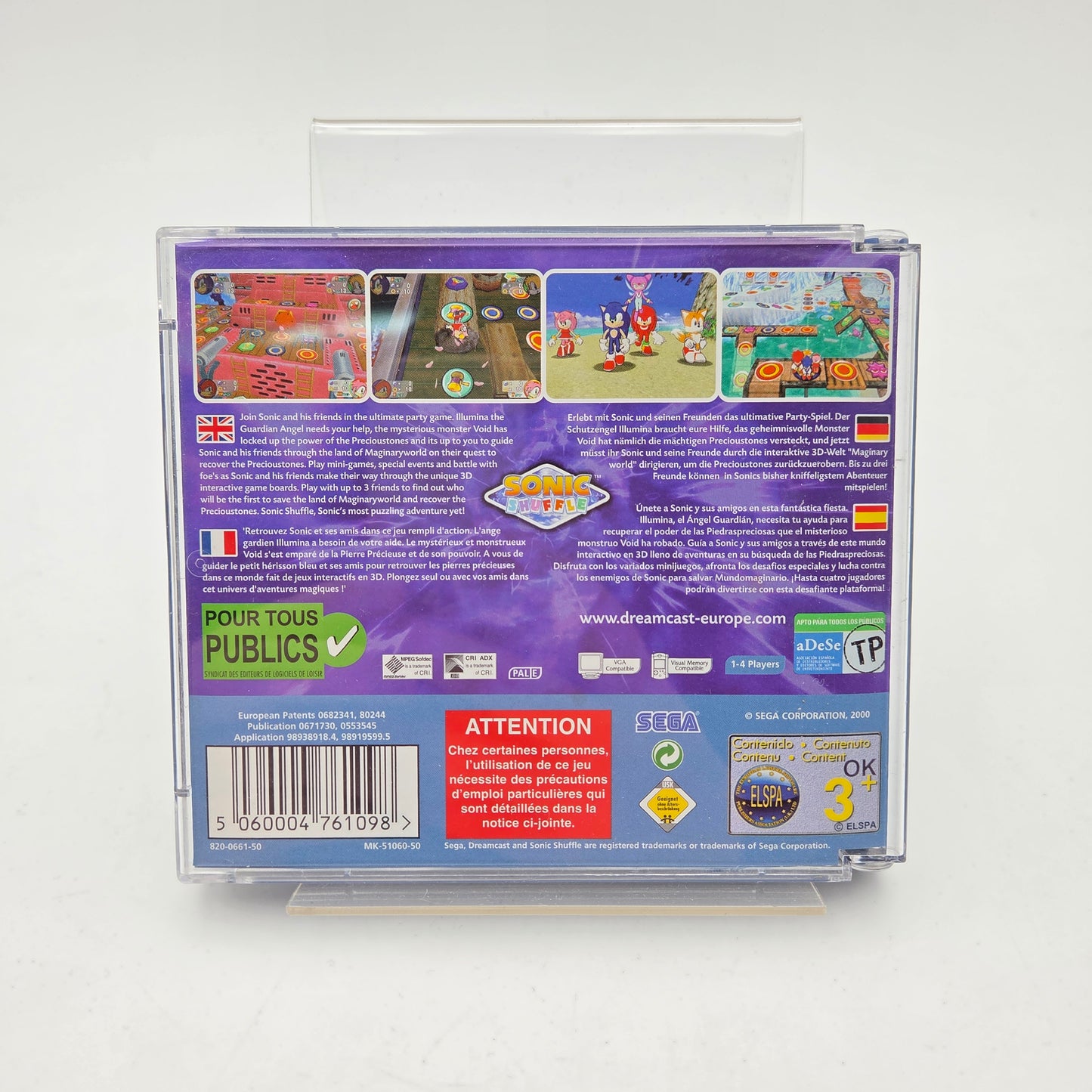 Sonic Shuffle - Dreamcast