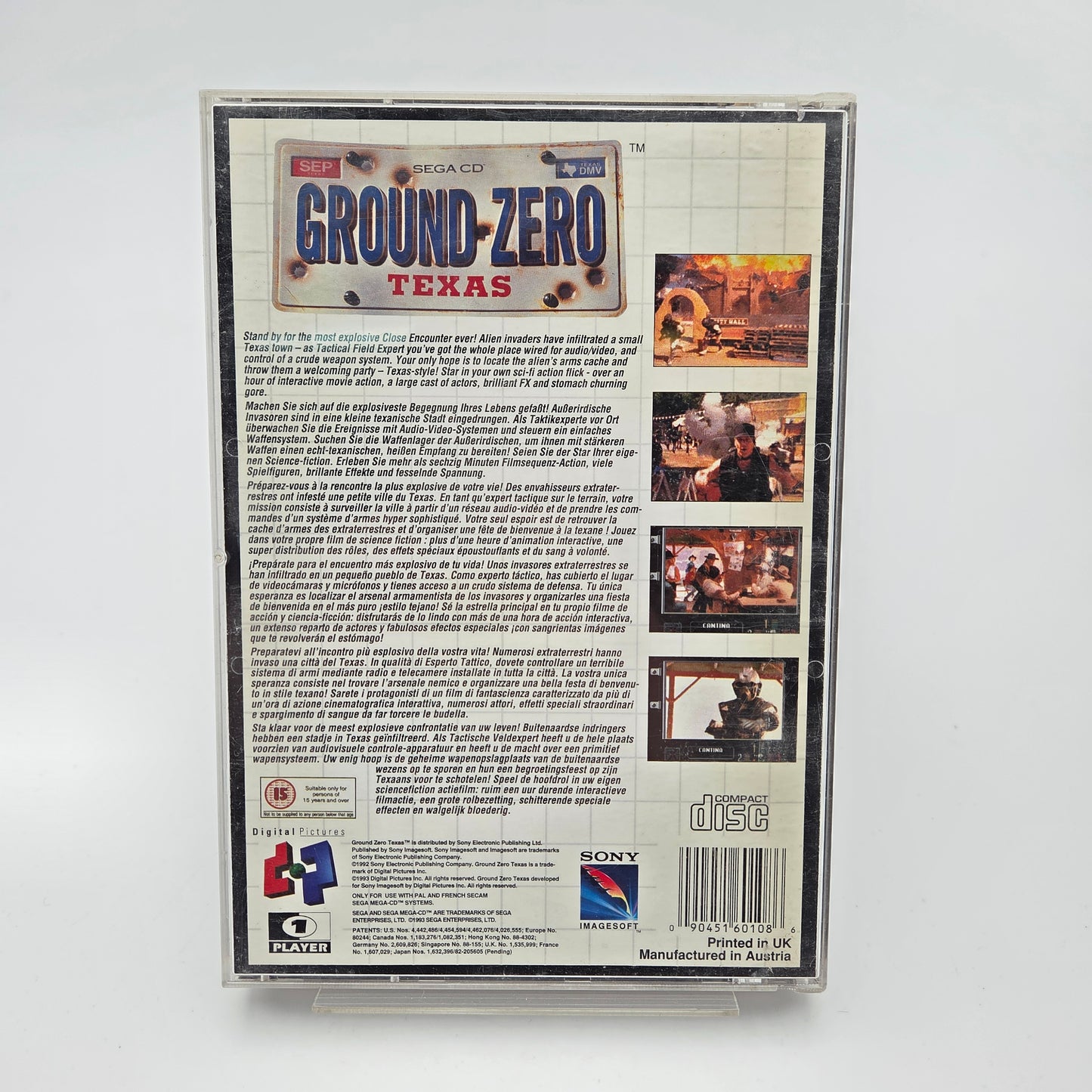 Ground Zero Texas - Mega CD