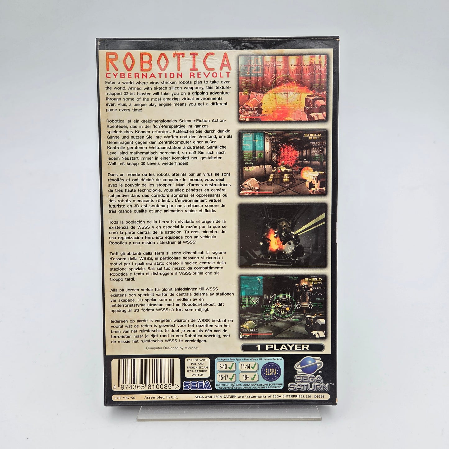 Robotica Cybernation Revolt - Saturn