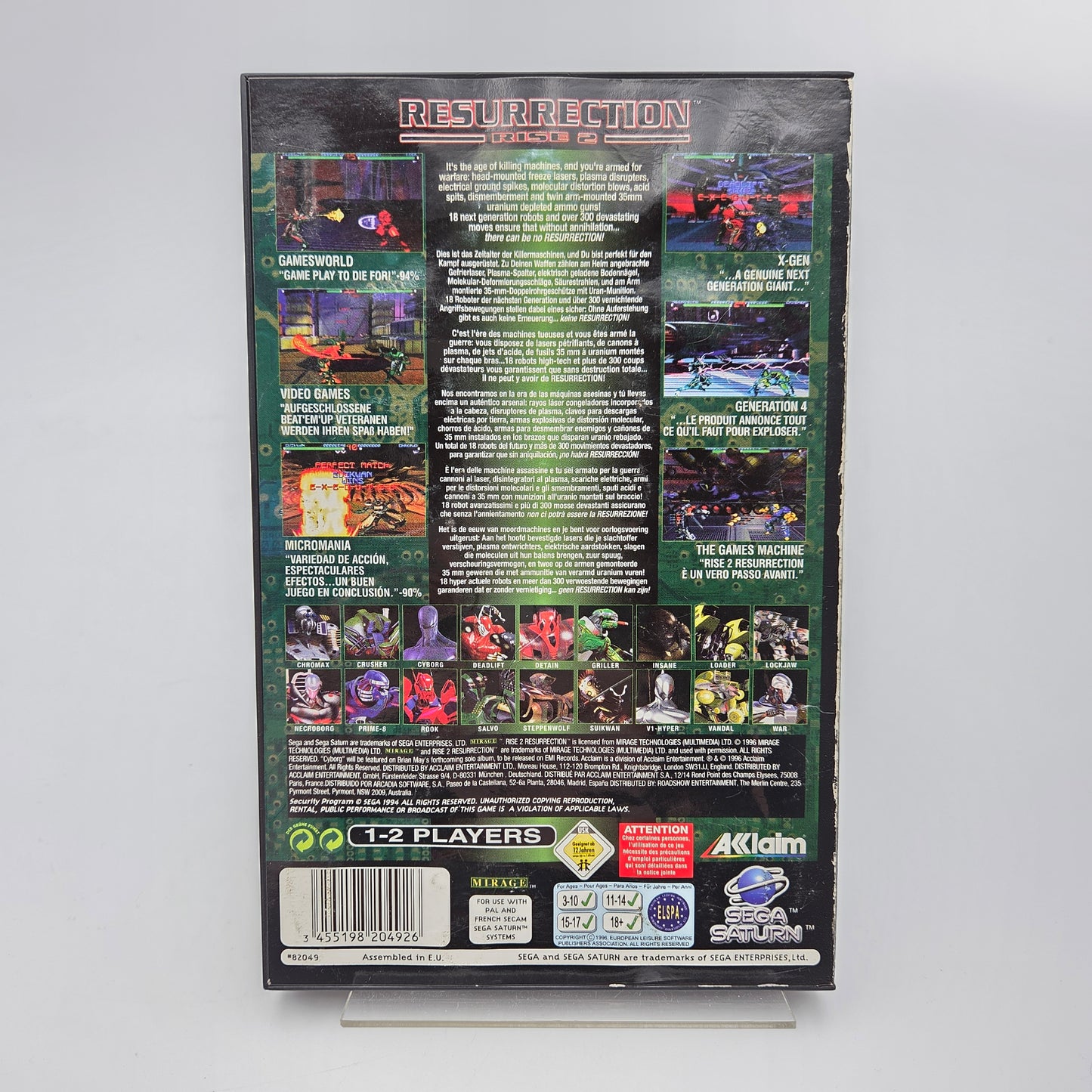 Resurrection Rise 2 - Saturn