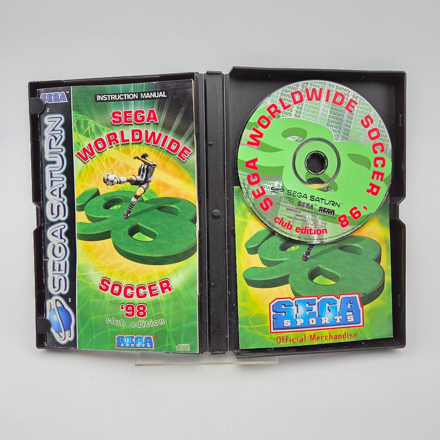 Sega World Wide Soccer 98 - Saturn