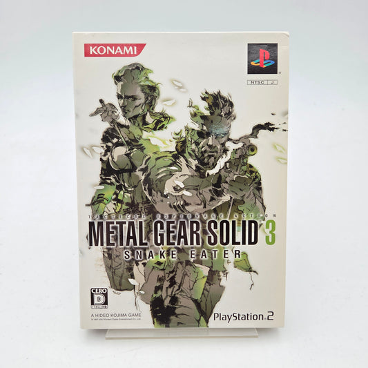Metal Gear Solid 3 Snake Eater - Playstation 2 JAP