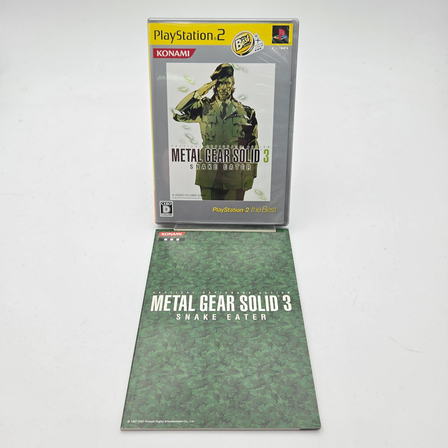 Metal Gear Solid 3 Snake Eater - Playstation 2 JAP