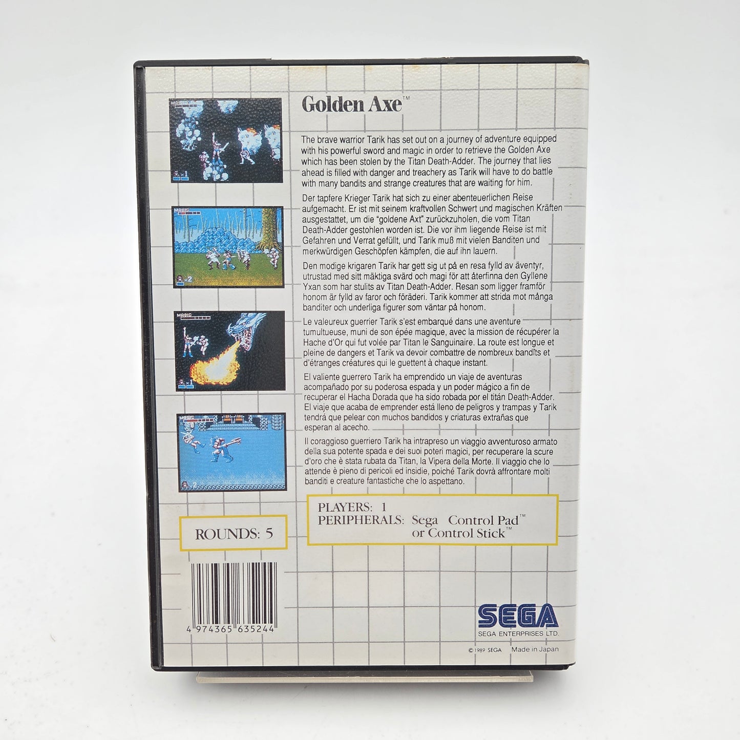 Golden Axe - Master System