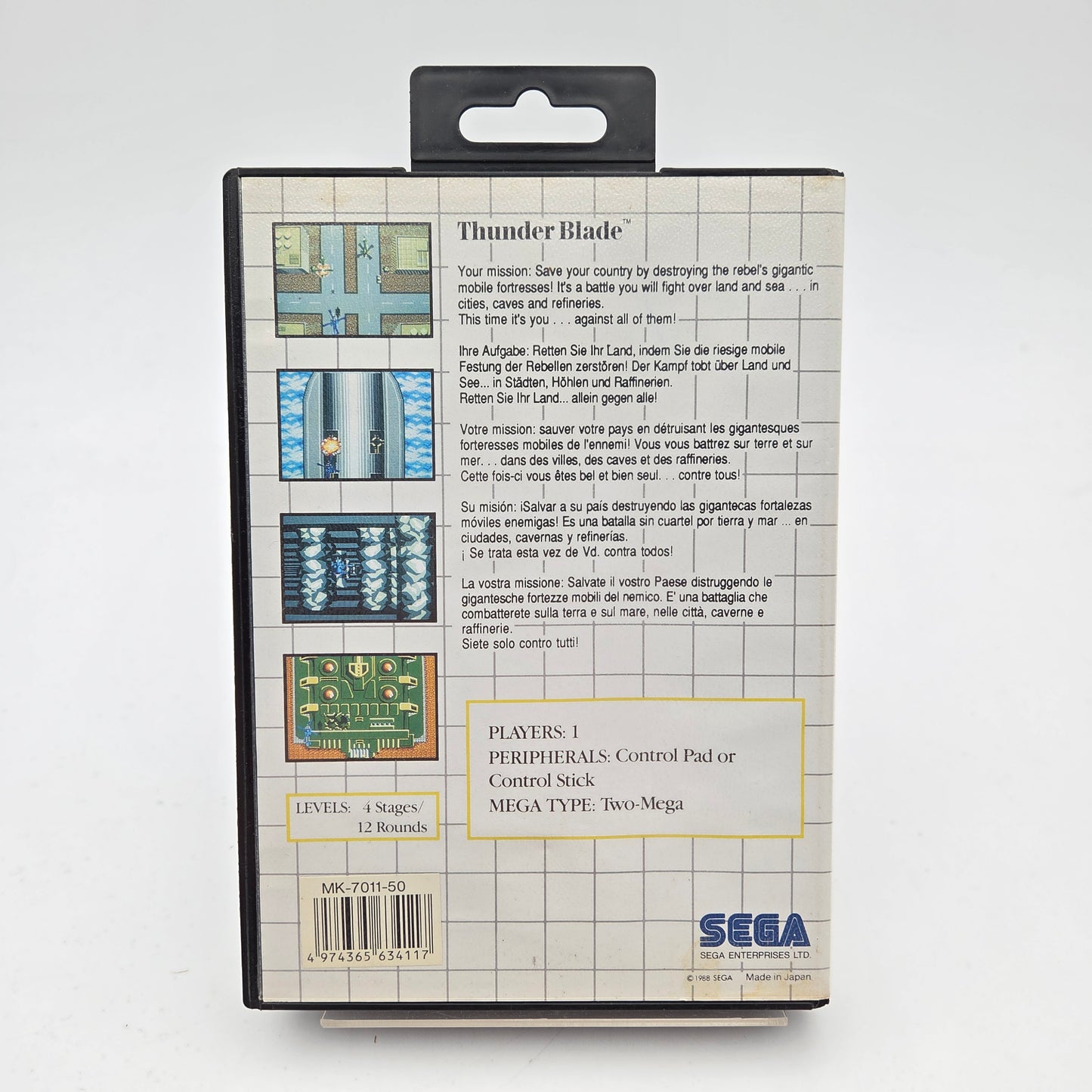 Thunder Blade - Master System