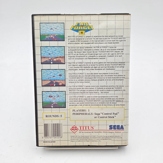 Fire Forget II - Master System