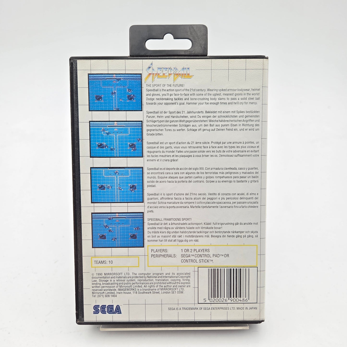 SpeedBall - Master System