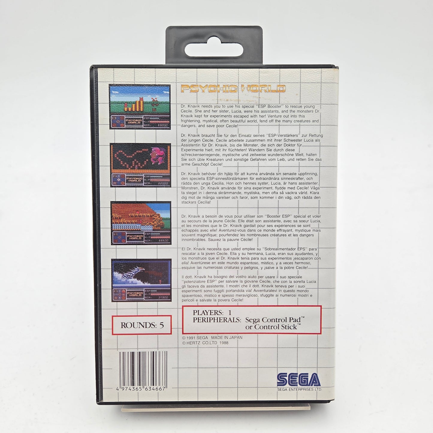 Psychic World - Master System