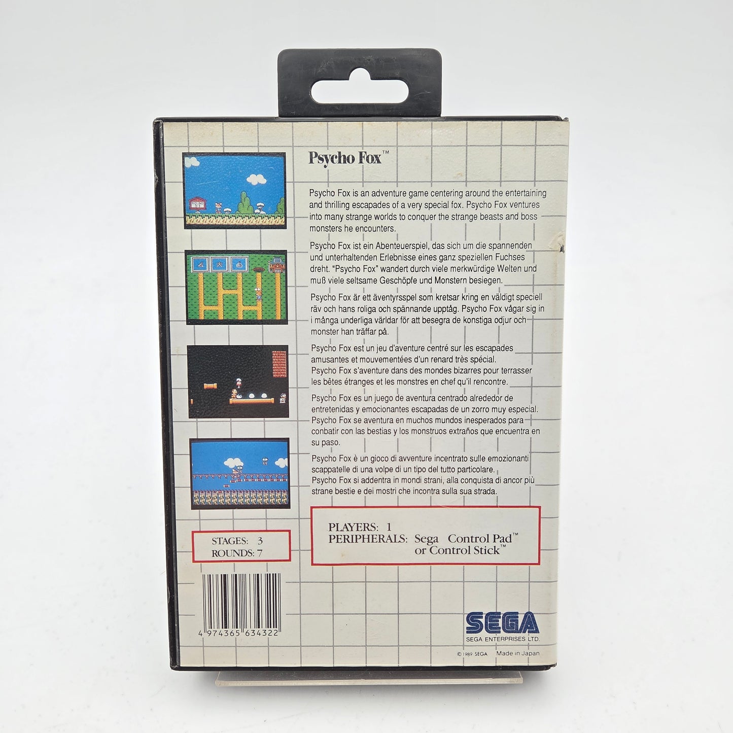 Psycho Fox - Master System