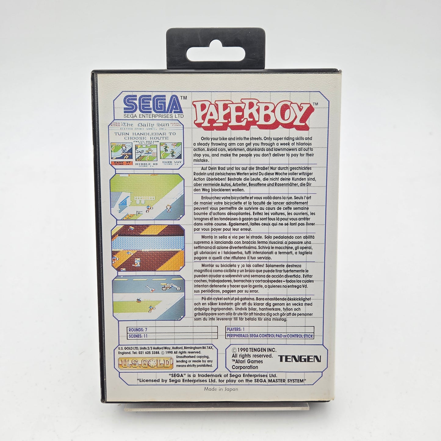 Paperboy - Master System