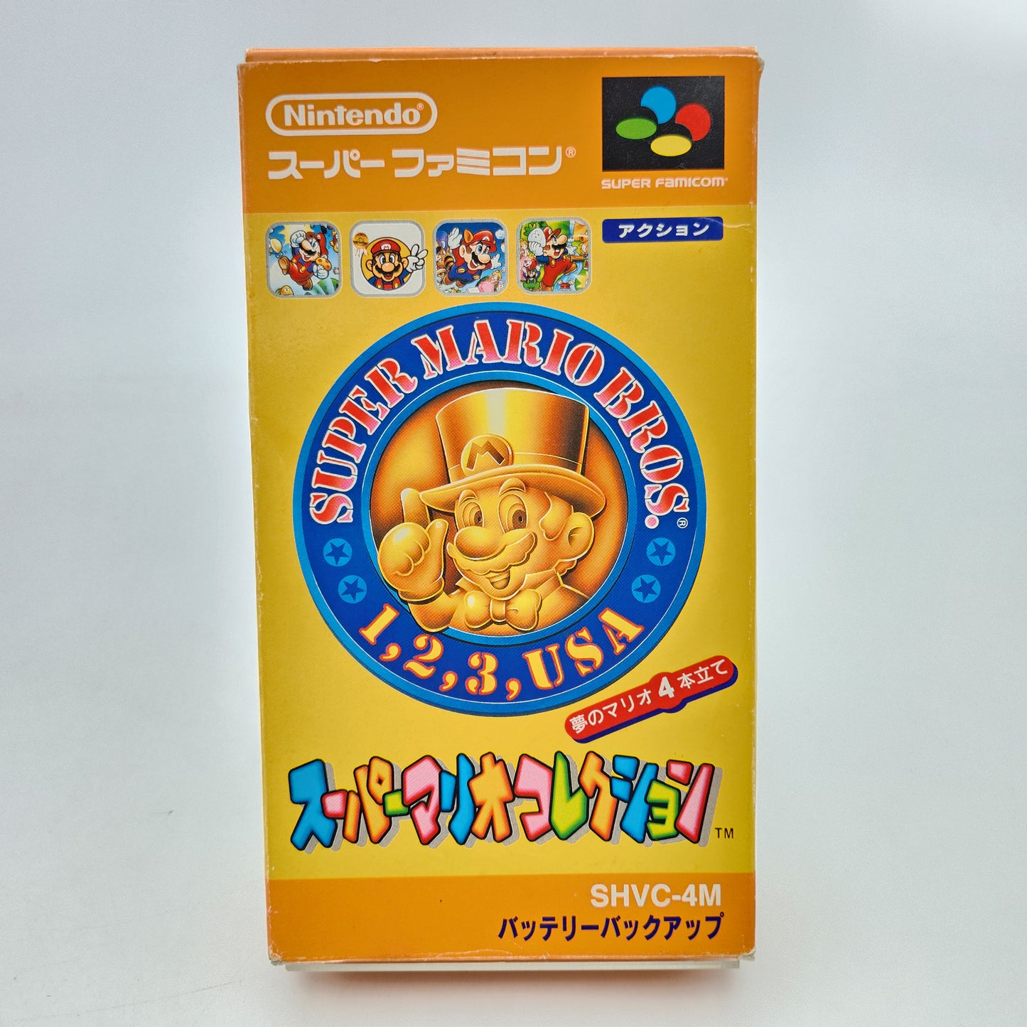 Super Mario Bros 1, 2, 3, USA - Super Famicom