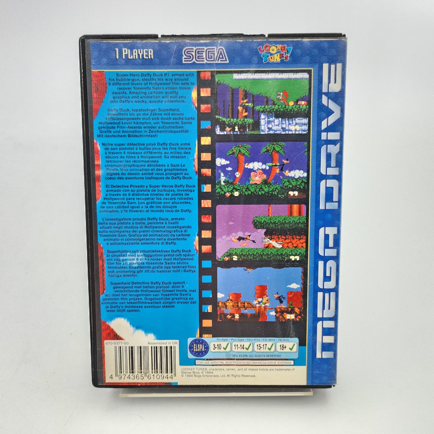 Daffy Duck in Hollywood - Mega Drive