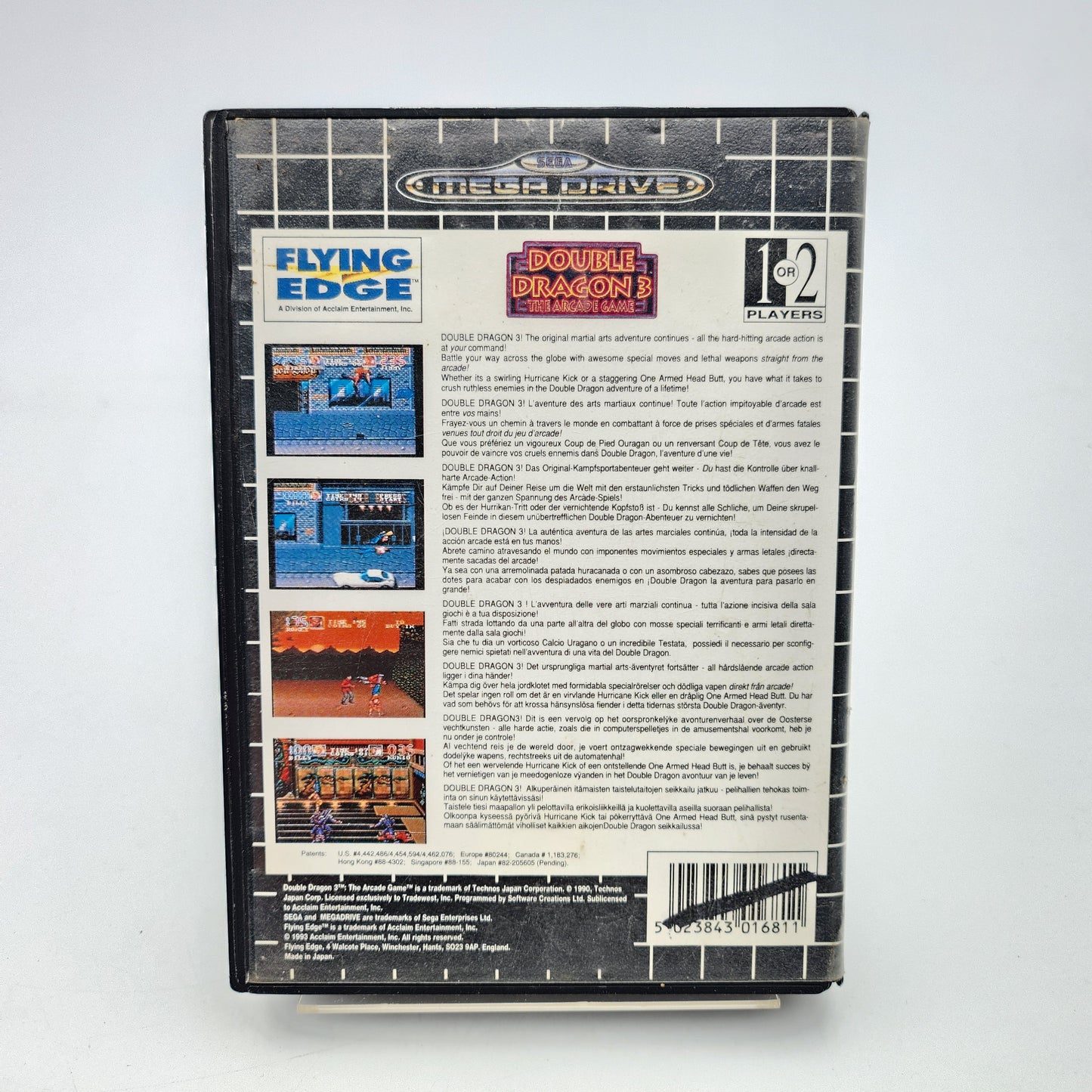 Double Dragon 3 - Mega Drive