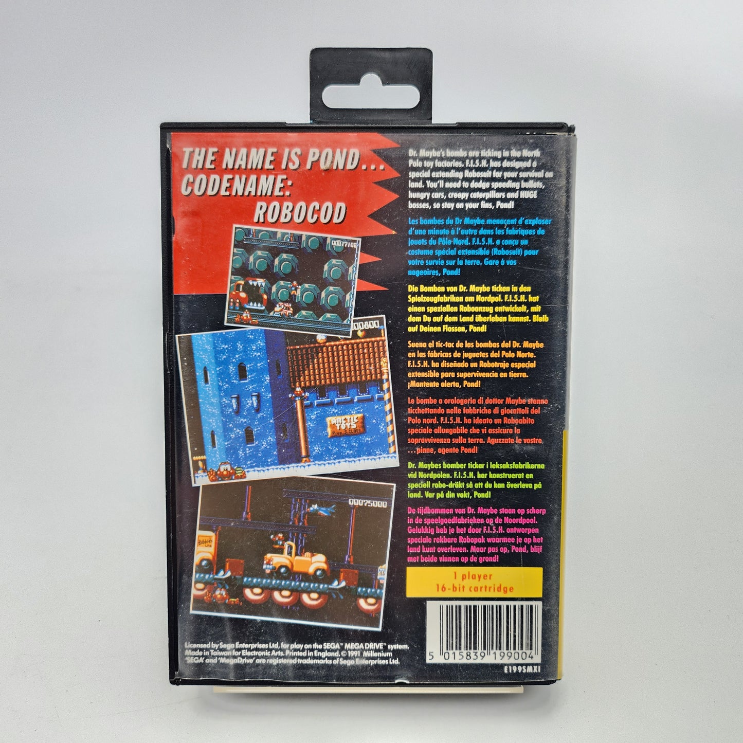 James Pond 2 - Mega Drive